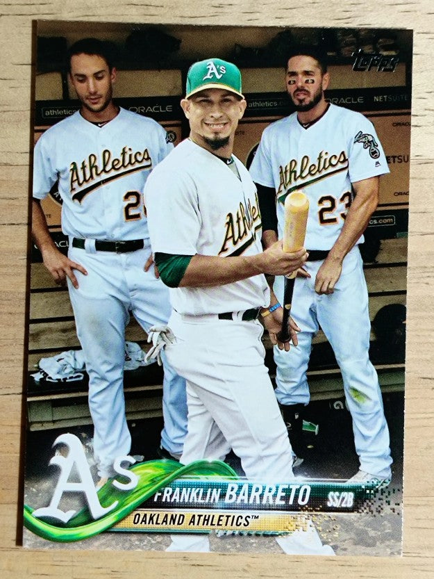 2018 Topps #624 Franklin Barreto
