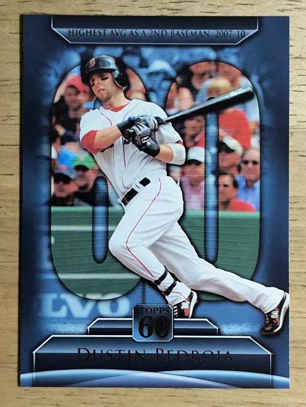2011 Topps 60 #86 Dustin Pedroia