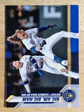 2020 Topps #72 Big Air, Big Hair/Keston Hiura/Ben Gamel