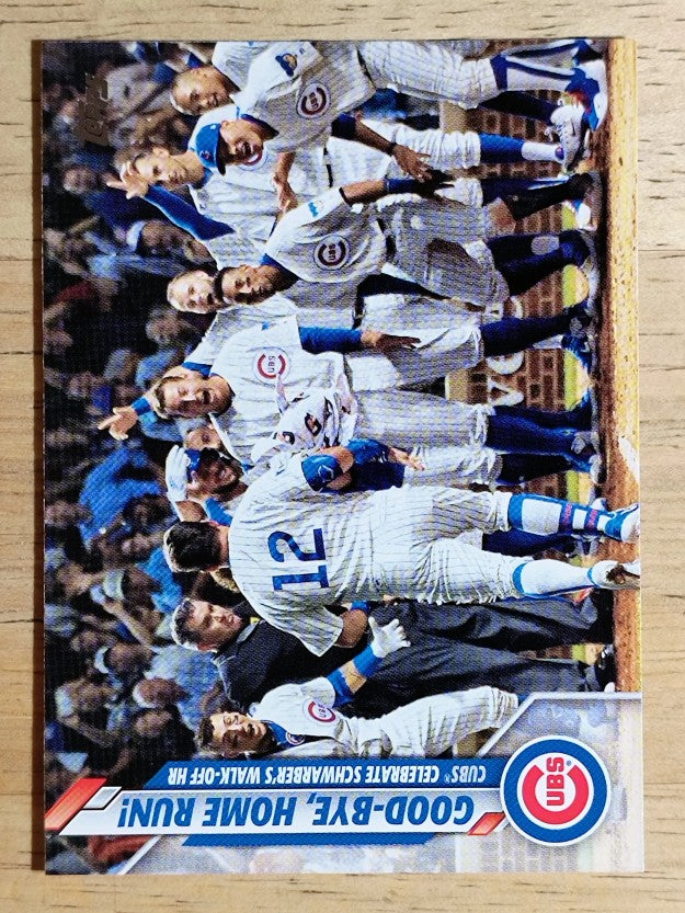 2020 Topps #325 Good-bye, Home Run/Kyle Schwarber