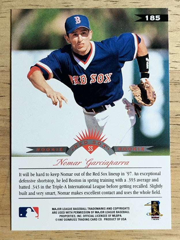 1997 Leaf #185 Nomar Garciaparra