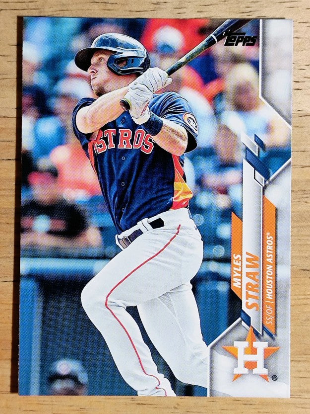 2020 Topps Update #U289 Myles Straw