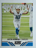 2021 Score Score Team #19 Justin Herbert