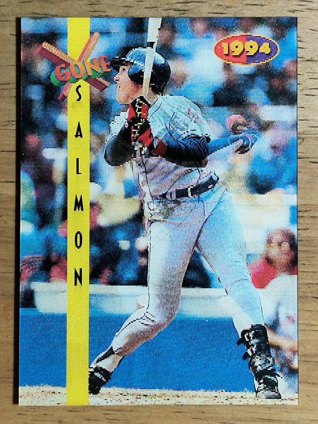 1994 Sportflics Rookie/Traded Going Going Gone #GG7 Tim Salmon