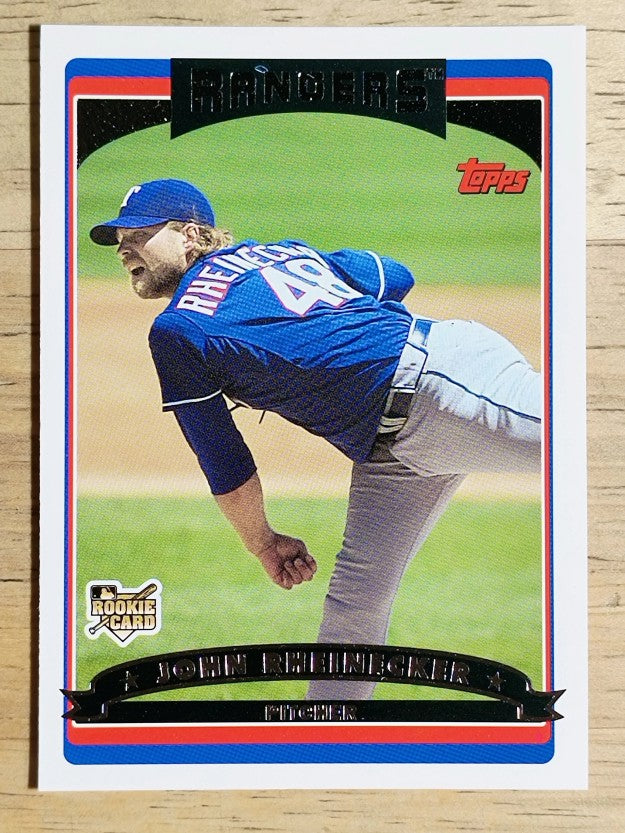 2006 Topps Update #UH137 John Rheinecker
