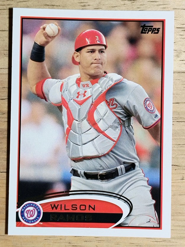 2012 Topps #12 Wilson Ramos