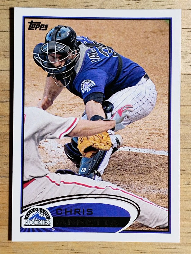 2012 Topps #21 Chris Iannetta