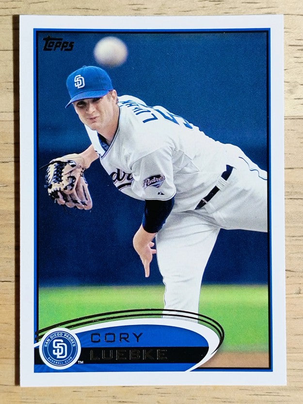 2012 Topps #23 Cory Luebke