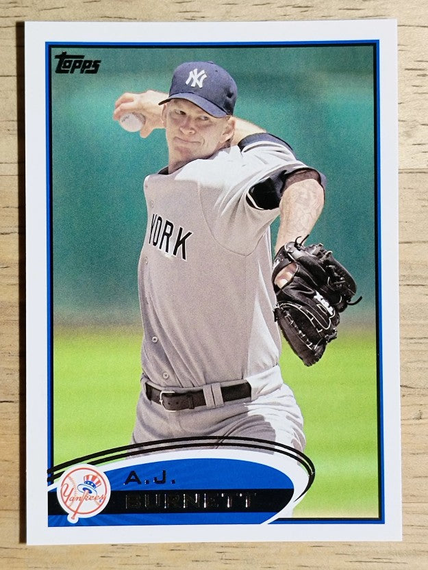 2012 Topps #209 A.J. Burnett