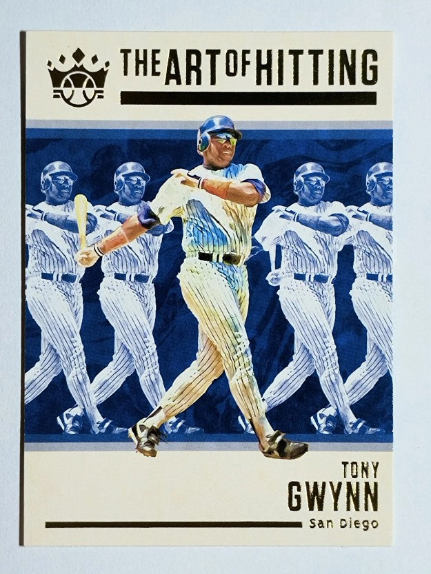 2021 Diamond Kings The Art of Hitting #6 Tony Gwynn