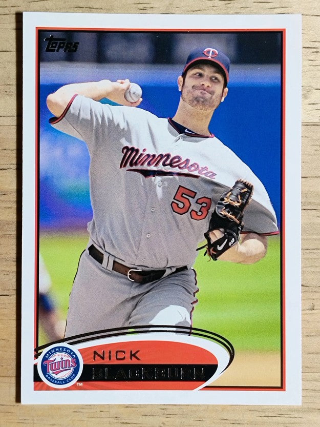 2012 Topps #316 Nick Blackburn