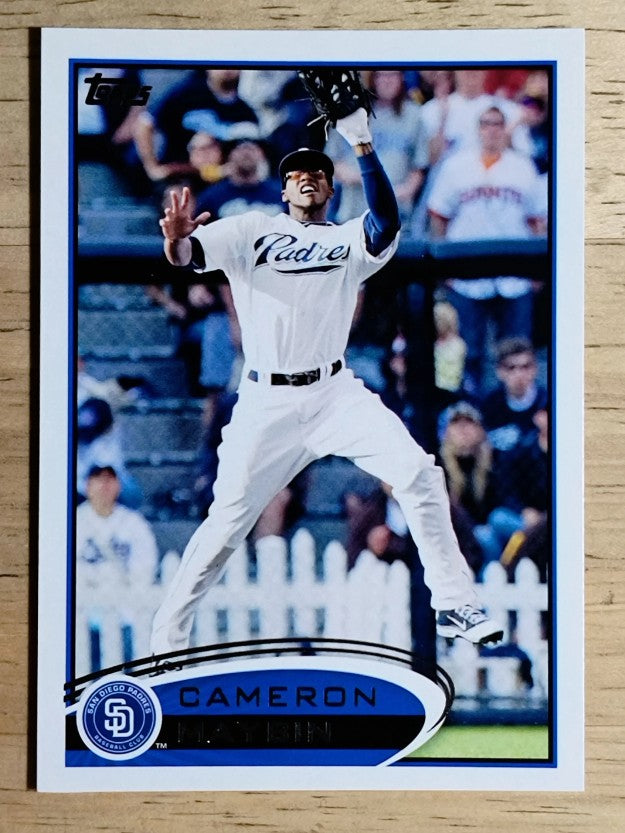 2012 Topps #419 Cameron Maybin