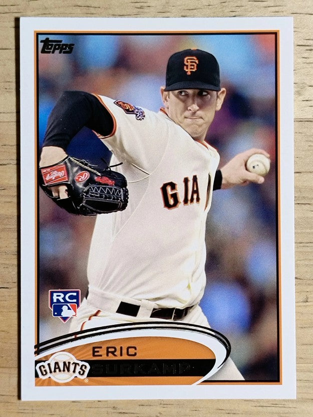 2012 Topps #459 Eric Surkamp RC