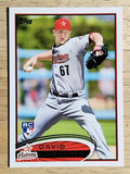 2012 Topps #595 David Carpenter RC