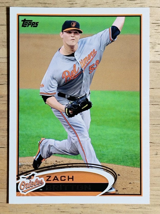 2012 Topps #599 Zach Britton
