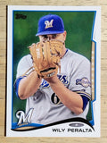 2014 Topps #96 Wily Peralta