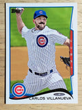 2014 Topps #272A Carlos Villanueva