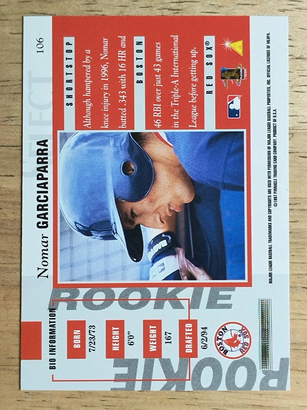 1997 Select #106 Nomar Garciaparra R