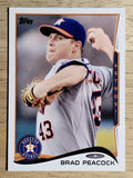 2014 Topps #313 Brad Peacock