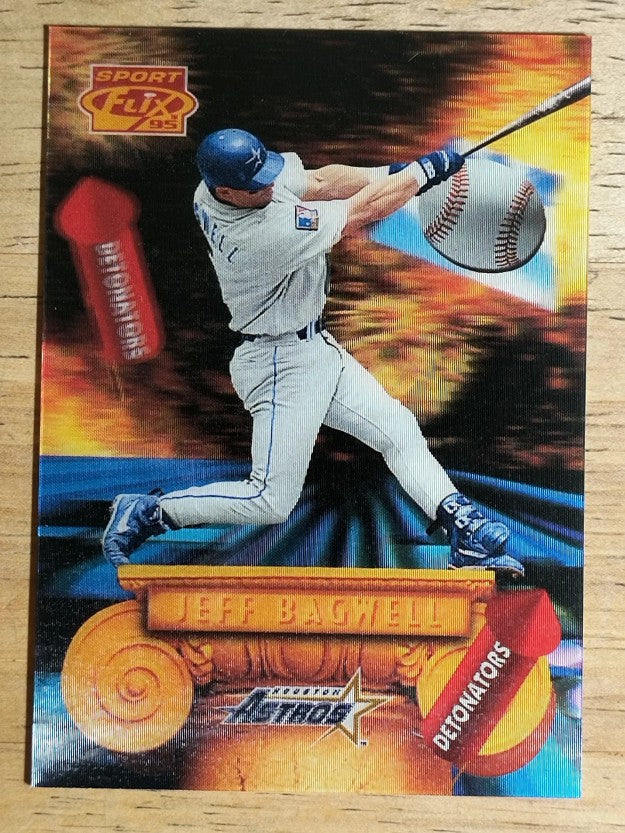 1995 Sportflix Detonators #DE1 Jeff Bagwell