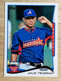 2014 Topps Update #US199 Julio Teheran