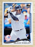 2014 Topps Update #US308 Zelous Wheeler RC