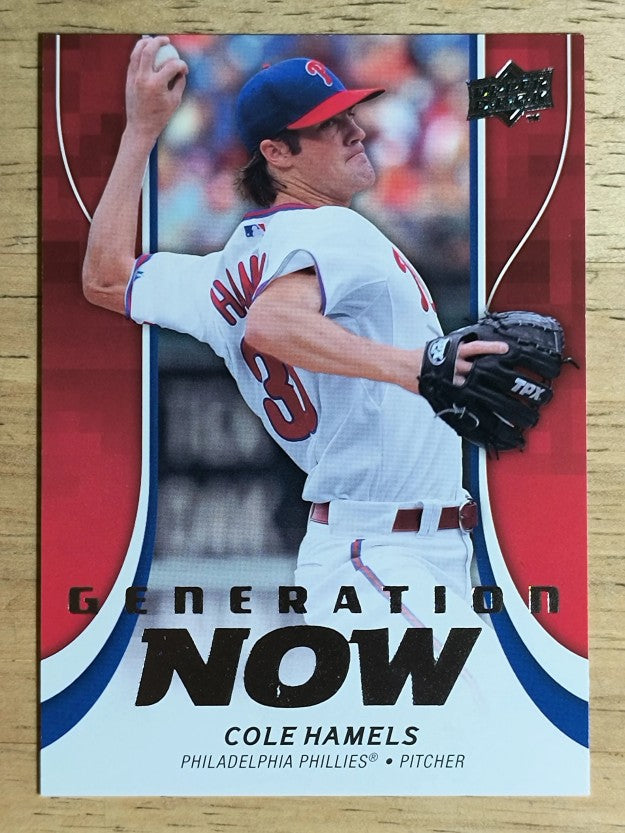2009 Upper Deck Update Generation Now #GN16 Cole Hamels