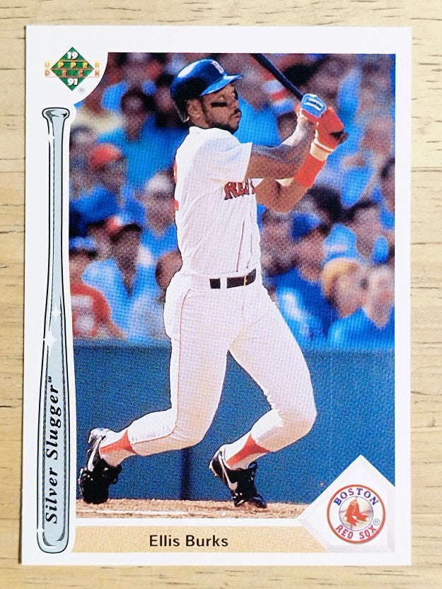 1991 Upper Deck Silver Sluggers #SS10 Ellis Burks