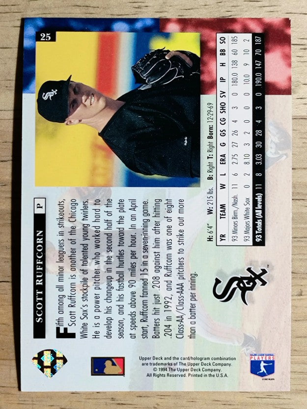 1994 Upper Deck #25 Scott Ruffcorn