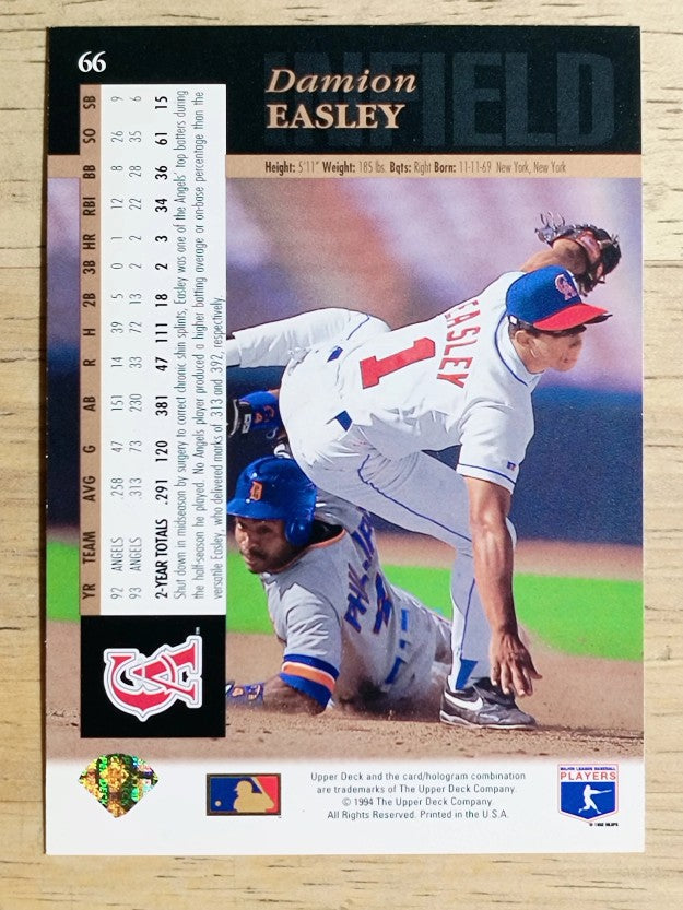 1994 Upper Deck #66 Damion Easley