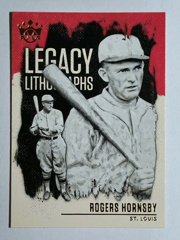 2021 Diamond Kings Legacy Lithographs #4 Rogers Hornsby