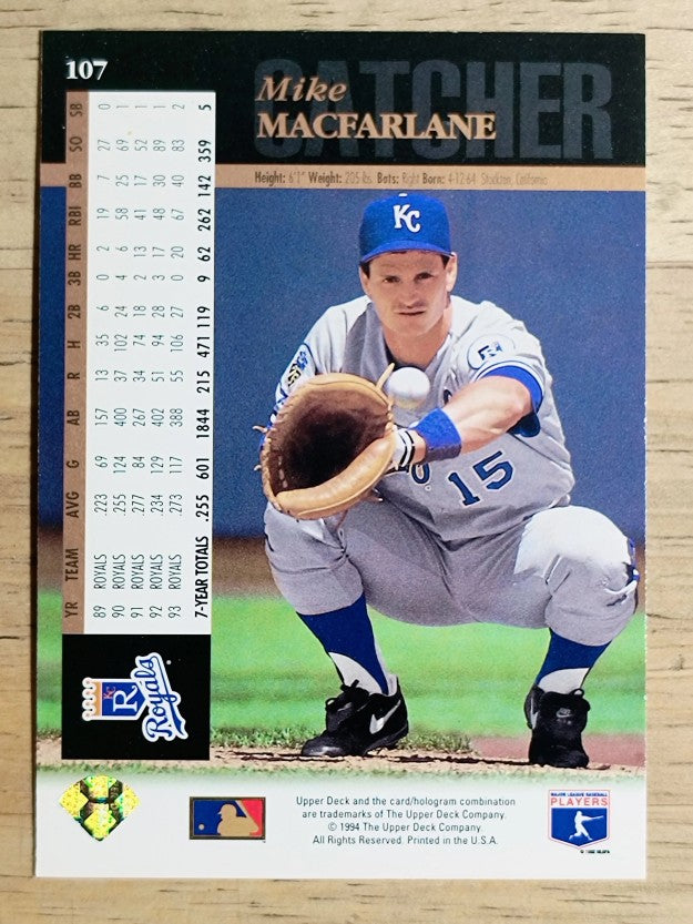 1994 Upper Deck #107 Mike Macfarlane