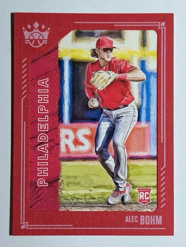 2021 Diamond Kings Red Frame #146 Alec Bohm SP