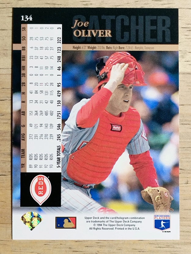 1994 Upper Deck #134 Joe Oliver