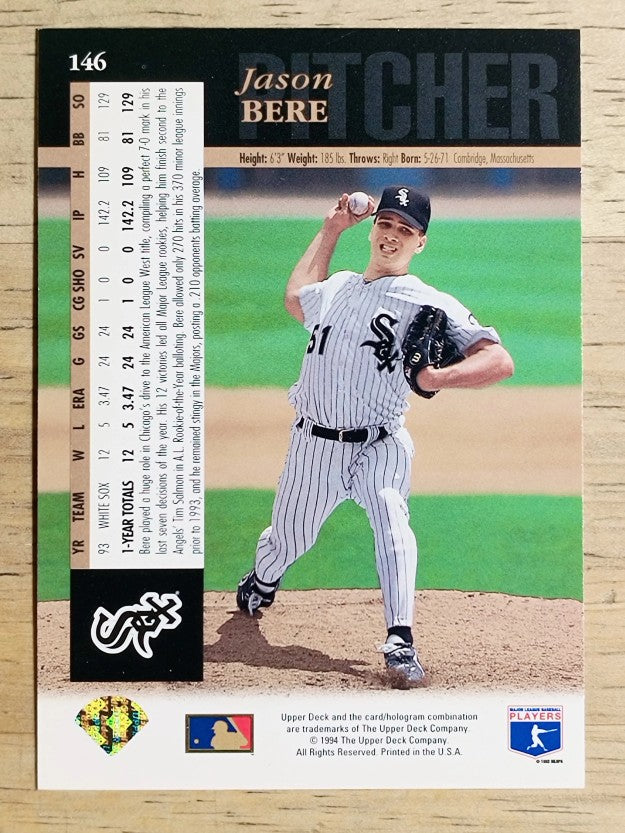 1994 Upper Deck #146 Jason Bere