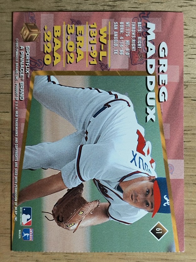 1995 UC3 #61 Greg Maddux