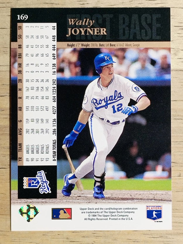 1994 Upper Deck #169 Wally Joyner
