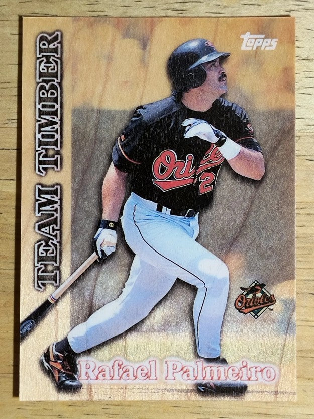 1997 Topps Team Timber #TT8 Rafael Palmeiro