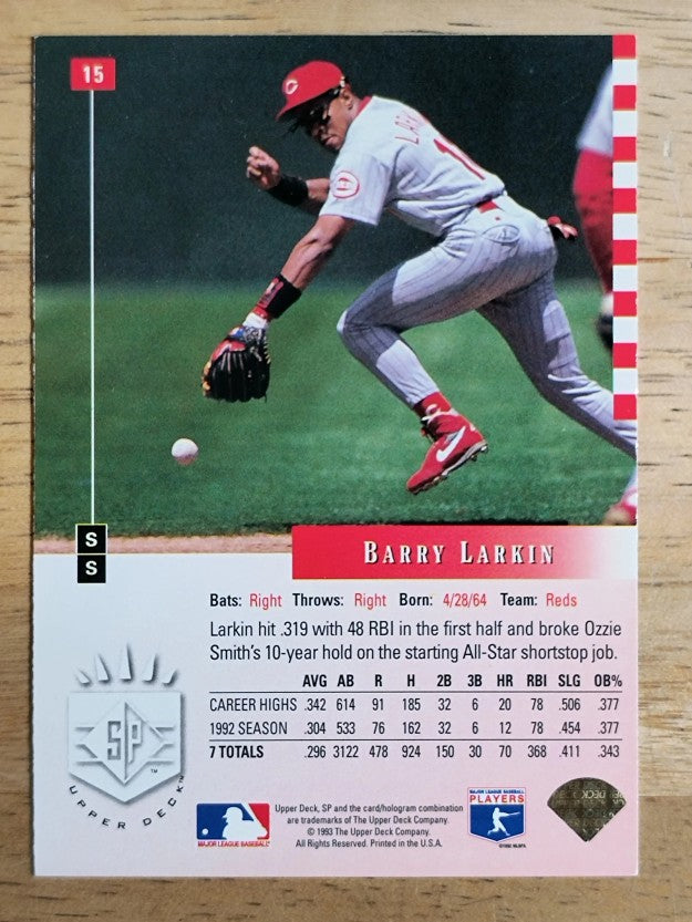 1993 SP #15 Barry Larkin AS
