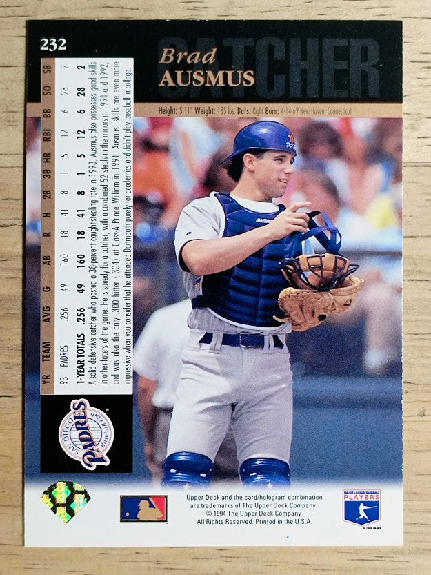 1994 Upper Deck #232 Brad Ausmus