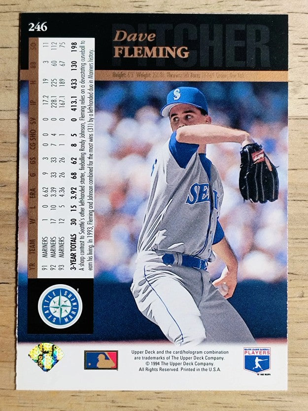 1994 Upper Deck #246 Dave Fleming