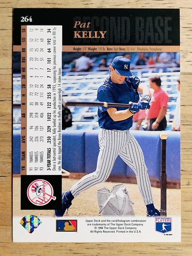 1994 Upper Deck #264 Pat Kelly