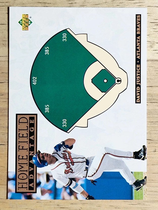 1994 Upper Deck #267 David Justice HFA