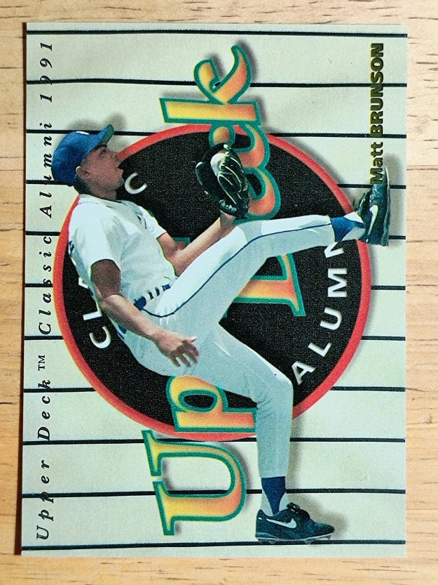 1994 Upper Deck #296 Matt Brunson UDCA