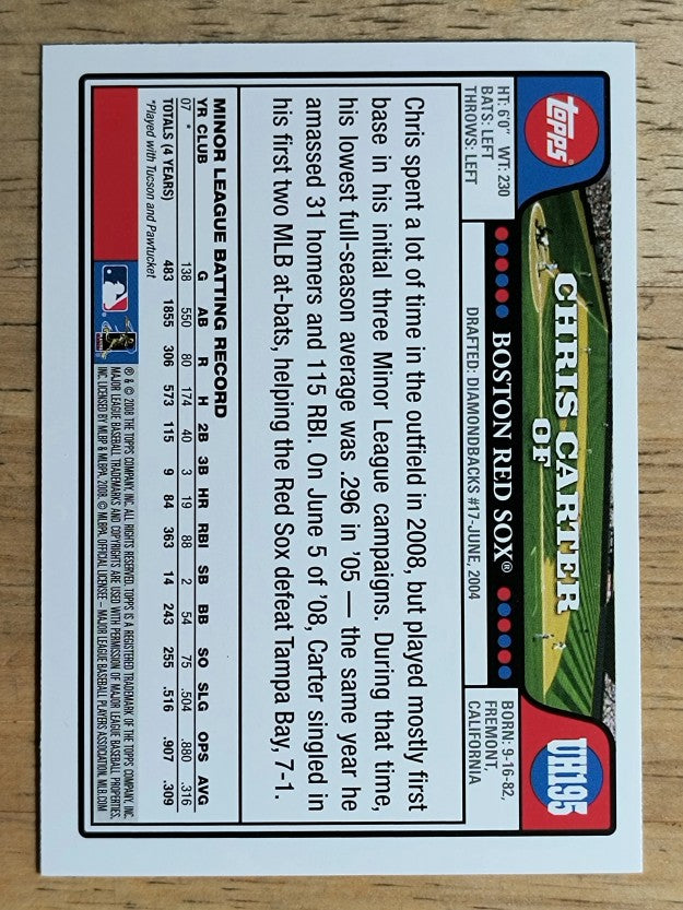 2008 Topps Update #UH195 Chris Carter