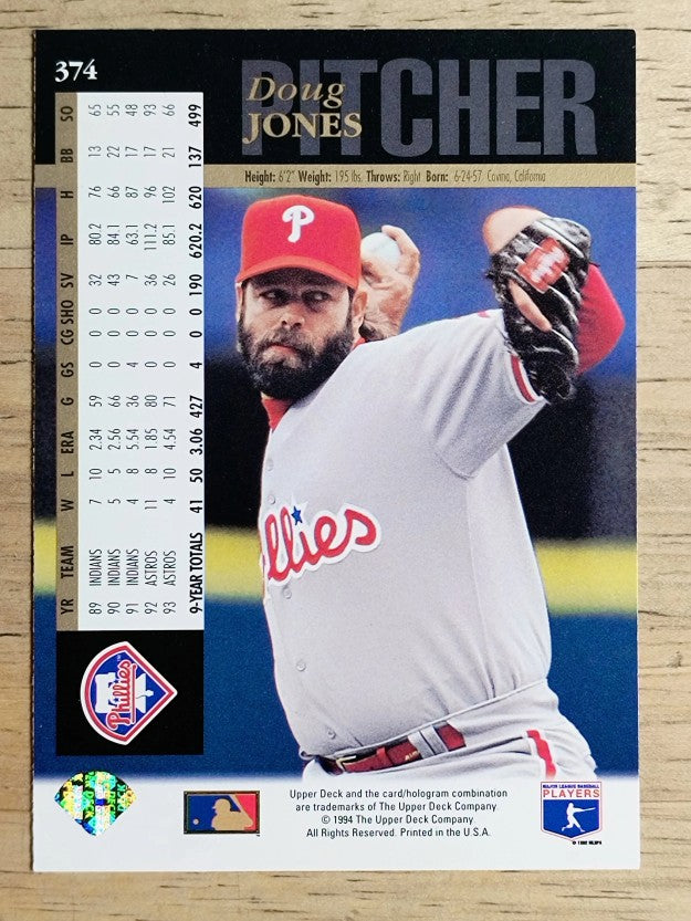 1994 Upper Deck #374 Doug Jones