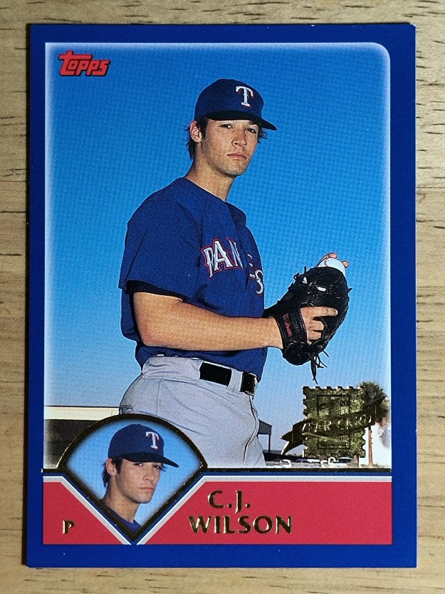 2003 Topps #313 C.J. Wilson FY