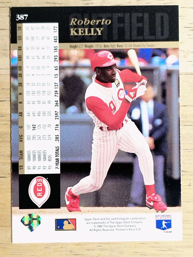 1994 Upper Deck #387 Roberto Kelly