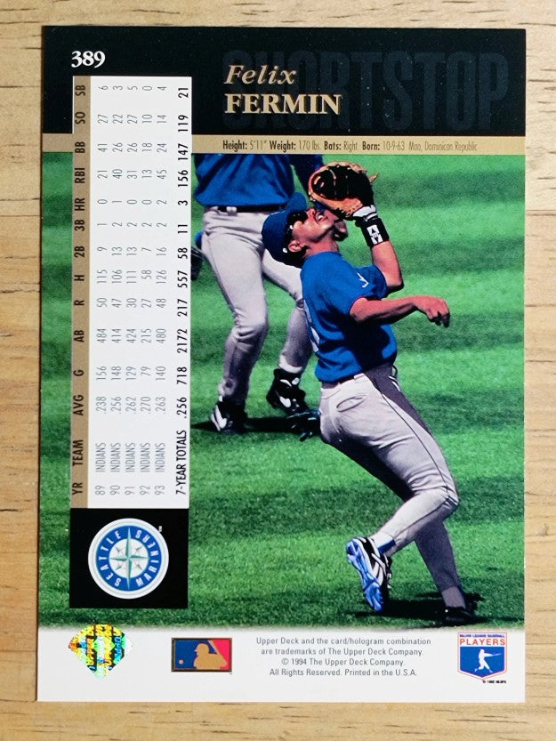 1994 Upper Deck #389 Felix Fermin
