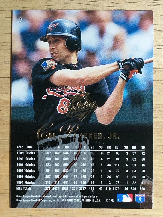 1995 Flair #9 Cal Ripken